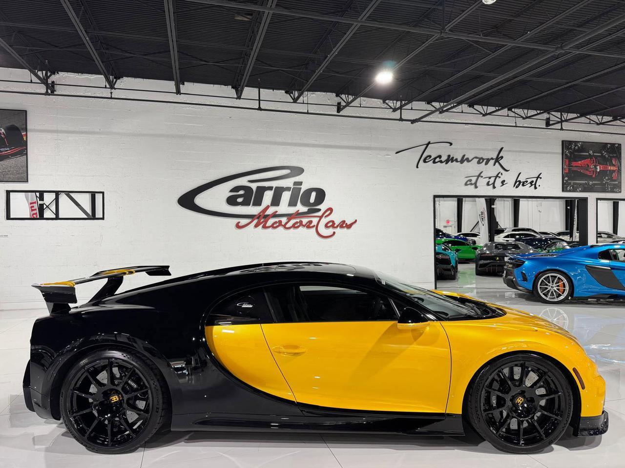2023 Bugatti Chiron Pur Sport 1-of-60 Jaune Molsheim Spec Fort Lauderdale FL
