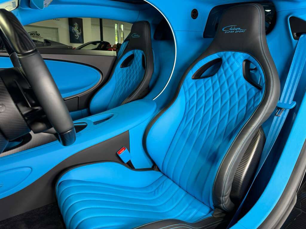 2023 Bugatti Chiron Super Sport 1/80 FOR THE WORLD!! French Racing Blue paint/interior/calipers, Sky View roof AND MUCH MORE!!! Fort Lauderdale FL