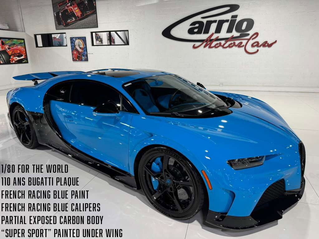 2023 Bugatti Chiron Super Sport