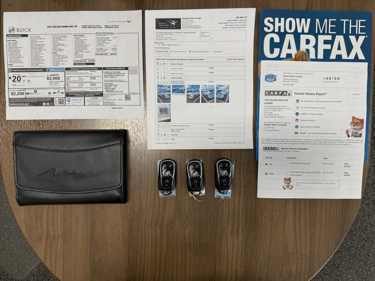 2023 Buick Enclave Avenir Knoxville TN