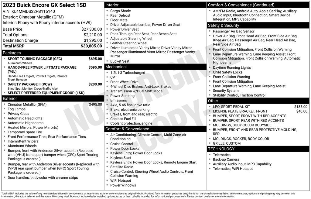 2023 Buick Encore GX Select Akron OH