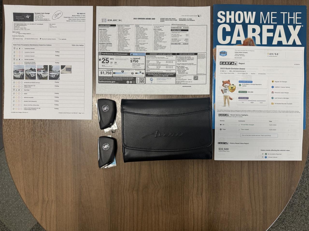 2023 Buick Envision Avenir Knoxville TN