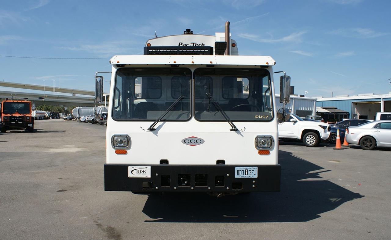 2023 CCC LET2 25 yard Pac-Tech Rear Loader Garbage Truck Tampa FL