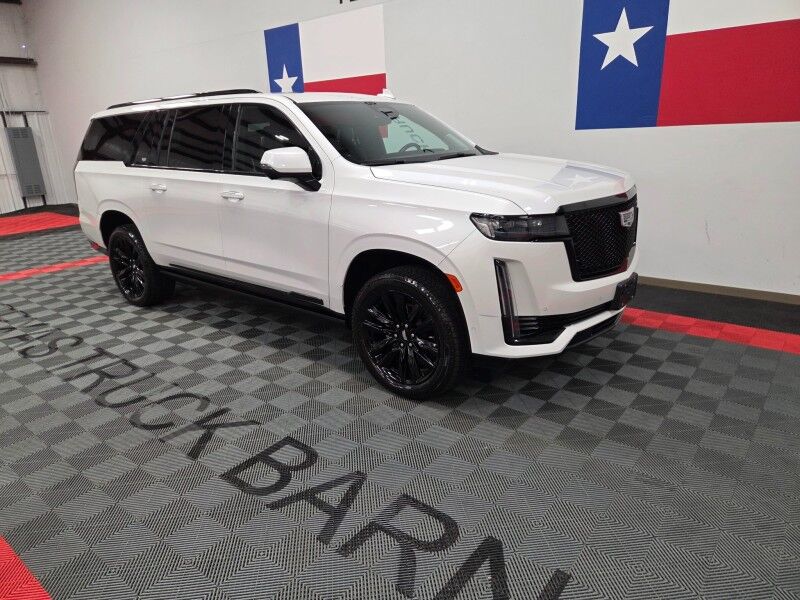 2023 Cadillac Escalade ESV 4WD Sport Platinum GPS Camera Sunroof TV&apos;s New TiresFREE WARRANTY Arlington TX