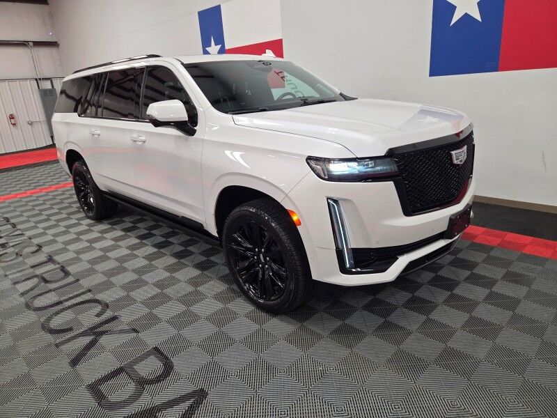 2023 Cadillac Escalade ESV 4WD Sport Platinum GPS Camera Sunroof TV&apos;s New TiresFREE WARRANTY Arlington TX