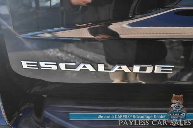 2023 Cadillac Escalade ESV Premium Luxury / 4X4 / Auto Start / Heated & Cooled Leather Seats / Heated Steering / Sunroof / NAV / HUD / DVD / Super Cruise / Lane Depart & Blind Spot / Rear Captain Chairs / 3rd Row / Seats 7 / Tow Pkg / 1-Owner Anchorage AK