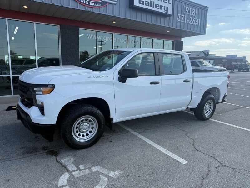 2023 Chevrolet 1500 4x4 5.3L V8 10k mi's! Work Truck Collinsville OK