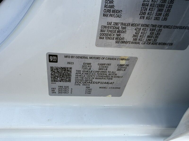 2023 Chevrolet 1500 4x4 5.3L V8 10k mi's! Work Truck Collinsville OK