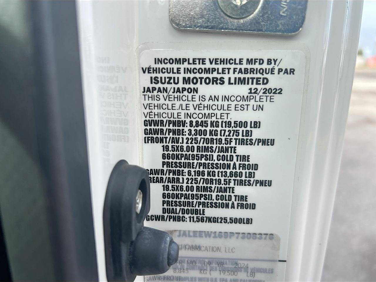 2023 Chevrolet 5500XD LCF Diesel 2WD Reg Cab Venice FL