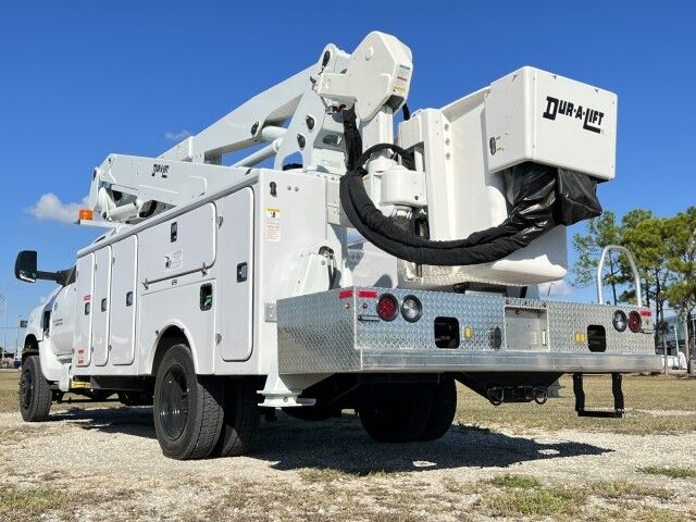 2023 Chevrolet 6500 HD 4x2 59' Dur-A-Lift DPM2-52DU Material Handling Insulated Bucket Truc Miami FL