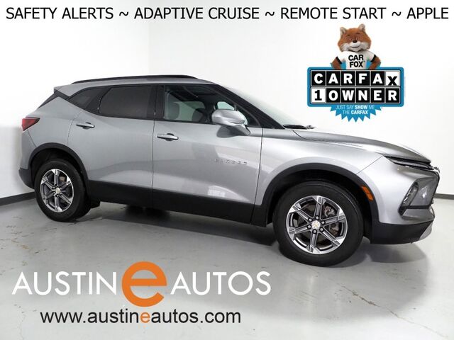 2023 Chevrolet Blazer 2LT *DRIVER CONFIDENCE PKG, CONVENIENCE PKG, ADAPTIVE CRUISE, SAFETY ALERTS, BACKUP-CAMERA, COLOR TOUCHSCREEN, HEATED SEATS, REMOTE START, POWER LIFTGATE, BLUETOOTH, ANDROID & APPLE Round Rock TX