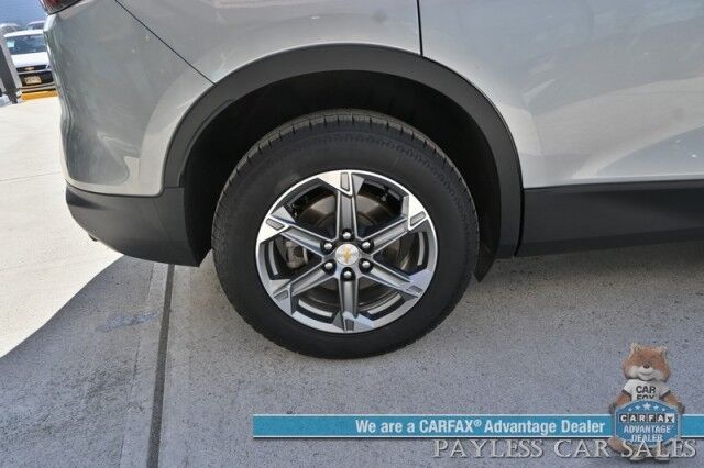 2023 Chevrolet Blazer LT / AWD / Power & Heated Leather Seats / Lane Departure & Blind Spot Alert / Forward Collision Warning / Apple CarPlay & Android Auto / Back Up Camera / Keyless Entry & Start / Block Heater / 36 MPG / 1-Owner Anchorage AK