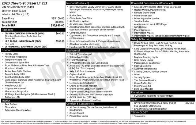 2023 Chevrolet Blazer LT Raleigh NC