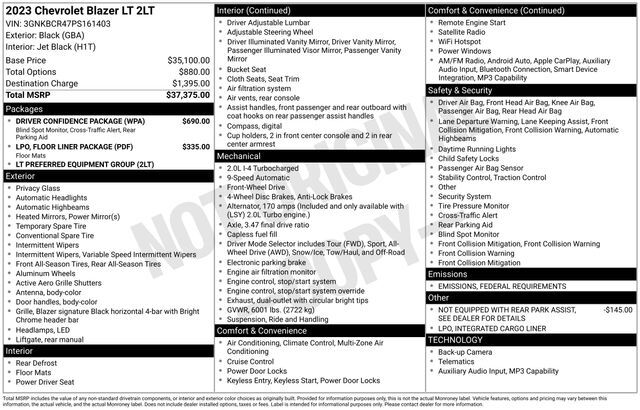 2023 Chevrolet Blazer LT Raleigh NC