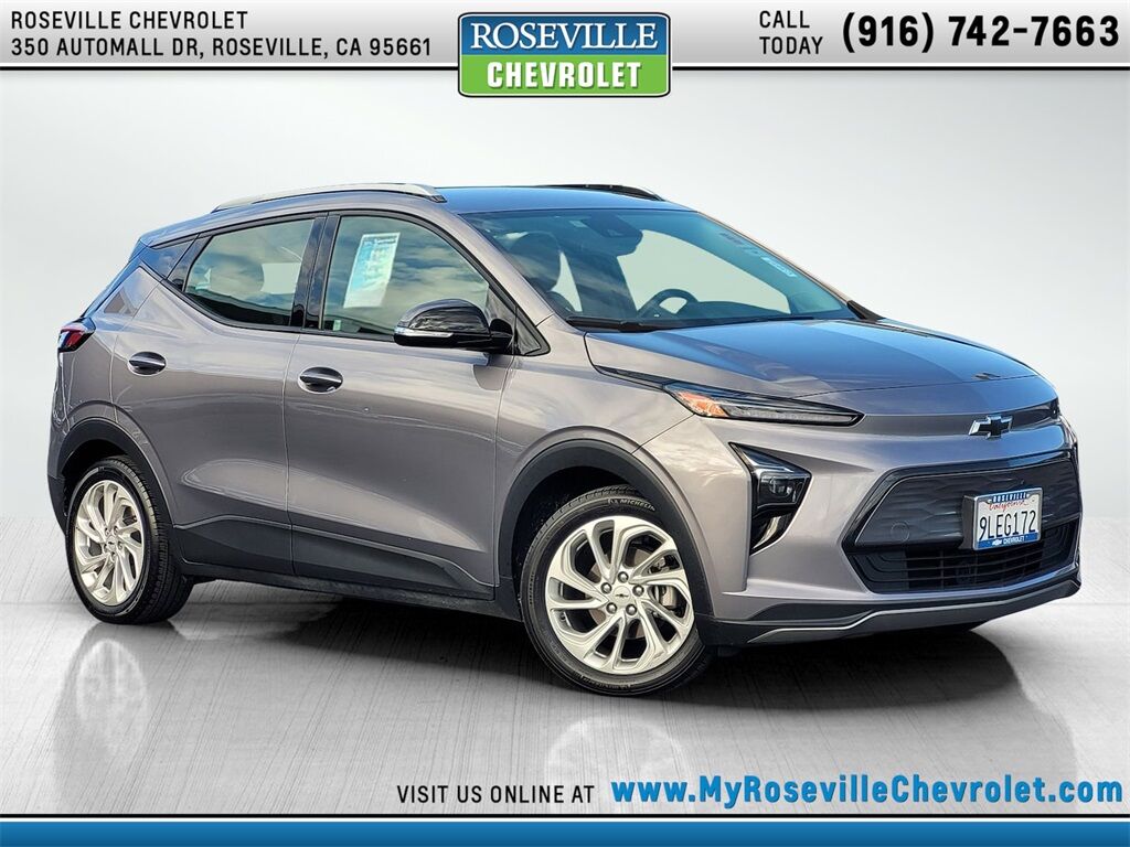 Certified 2023 Chevrolet Bolt EUV LT with VIN 1G1FY6S03P4206671 for sale in Roseville, CA