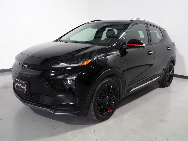 2023 Chevrolet Bolt EUV Premier *REDLINE PKG, SUPER CRUISE, PANO MOONROOF, NAVIGATION, SAFETY ALERTS, 360 CAMERAS, COLOR TOUCHSCREEN, LEATHER, CLIMATE SEATS, HEATED STEERING, REMOTE START, BOSE, WIRELESS CHARGING, ANROID & APPLE Round Rock TX