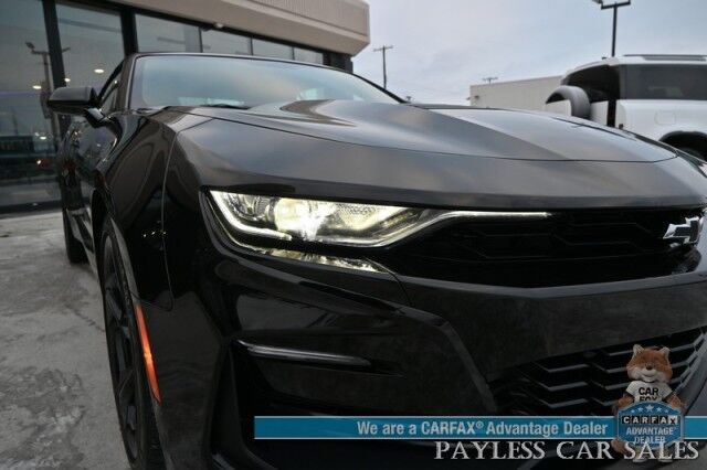 2023 Chevrolet Camaro 2SS Convertible / AutoStart / 6.2L V8 / Automatic / Heated & Cooled Leather Seats / Heated Steering Wheel / Bose Speakers / HUD / Lane Departure & Blind Spot Alert / Keyless Entry & Start / Only 8K Miles / 1-Owner Anchorage AK