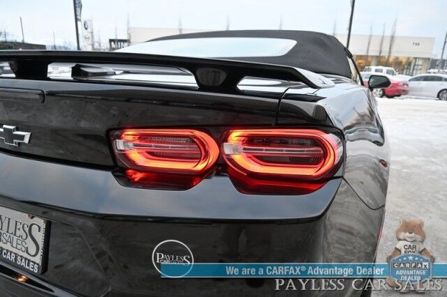 2023 Chevrolet Camaro 2SS Convertible / AutoStart / 6.2L V8 / Automatic / Heated & Cooled Leather Seats / Heated Steering Wheel / Bose Speakers / HUD / Lane Departure & Blind Spot Alert / Keyless Entry & Start / Only 8K Miles / 1-Owner Anchorage AK