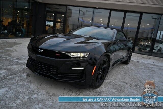 2023 Chevrolet Camaro 2SS Convertible / AutoStart / 6.2L V8 / Automatic / Heated & Cooled Leather Seats / Heated Steering Wheel / Bose Speakers / HUD / Lane Departure & Blind Spot Alert / Keyless Entry & Start / Only 8K Miles / 1-Owner Anchorage AK