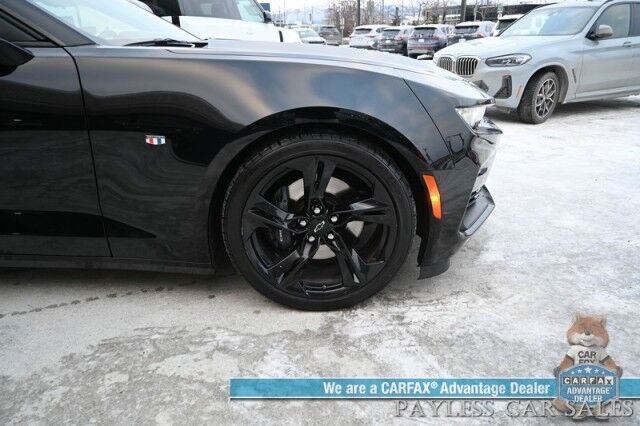 2023 Chevrolet Camaro 2SS Convertible / AutoStart / 6.2L V8 / Automatic / Heated & Cooled Leather Seats / Heated Steering Wheel / Bose Speakers / HUD / Lane Departure & Blind Spot Alert / Keyless Entry & Start / Only 8K Miles / 1-Owner Anchorage AK