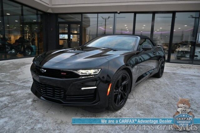 2023 Chevrolet Camaro 2SS Convertible / AutoStart / 6.2L V8 / Automatic / Heated & Cooled Leather Seats / Heated Steering Wheel / Bose Speakers / HUD / Lane Departure & Blind Spot Alert / Keyless Entry & Start / Only 8K Miles / 1-Owner Anchorage AK
