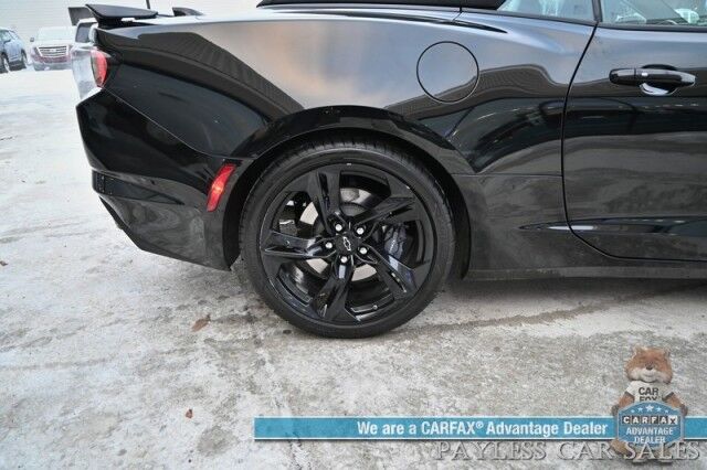 2023 Chevrolet Camaro 2SS Convertible / AutoStart / 6.2L V8 / Automatic / Heated & Cooled Leather Seats / Heated Steering Wheel / Bose Speakers / HUD / Lane Departure & Blind Spot Alert / Keyless Entry & Start / Only 8K Miles / 1-Owner Anchorage AK