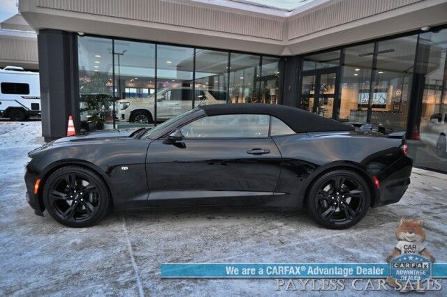2023 Chevrolet Camaro 2SS Convertible / AutoStart / 6.2L V8 / Automatic / Heated & Cooled Leather Seats / Heated Steering Wheel / Bose Speakers / HUD / Lane Departure & Blind Spot Alert / Keyless Entry & Start / Only 8K Miles / 1-Owner Anchorage AK