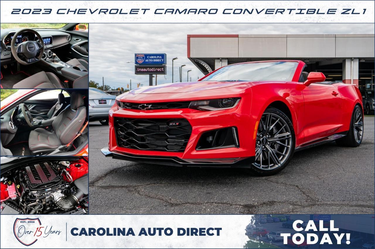 2023 Chevrolet Camaro Convertible ZL1 / Manual / Supercharged V8! Lincolnton NC