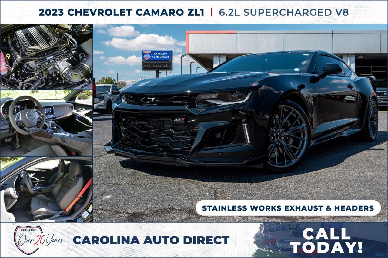 2023 Chevrolet Camaro ZL1 / 6.2L Supercharged V8 / Stainless Works Exhaust