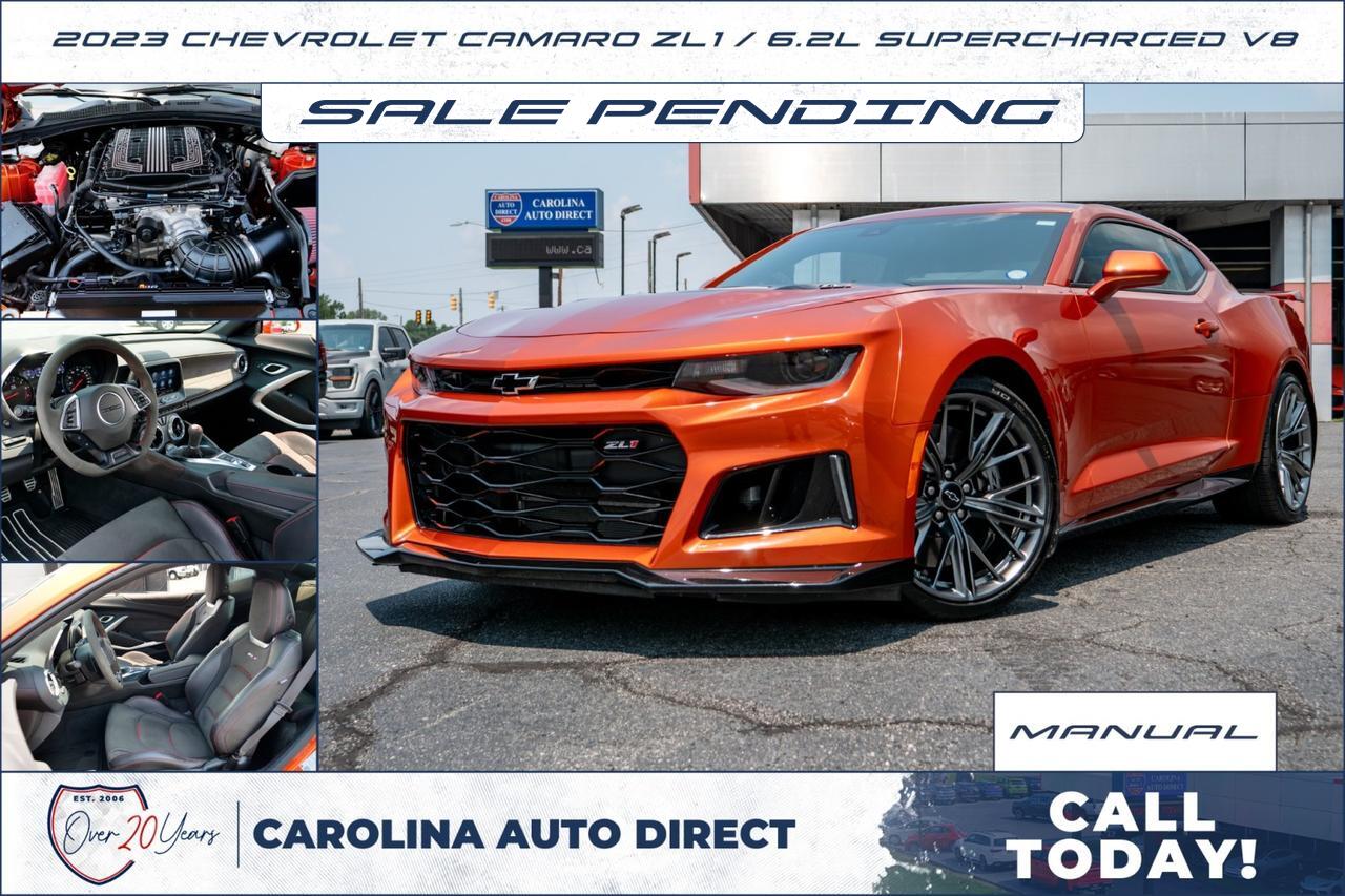 2023 Chevrolet Camaro ZL1 / Manual / 6.2L Supercharged V8 / Corsa Exhaust!