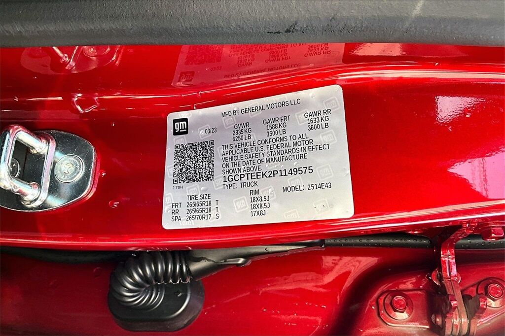 2023 Chevrolet Colorado Trail Boss OR