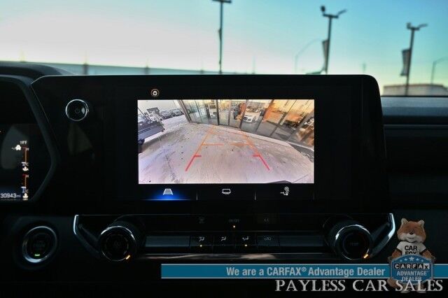 2023 Chevrolet Colorado WT / 4X4 / Crew Cab / Premium Cloth Seats / Power Windows, Mirrors, & Locks / Forward Collision & Lane Departure Alert / Keyless Entry & Start / Apple CarPlay & Android Auto / Back Up Camera / 1-Owner Anchorage AK