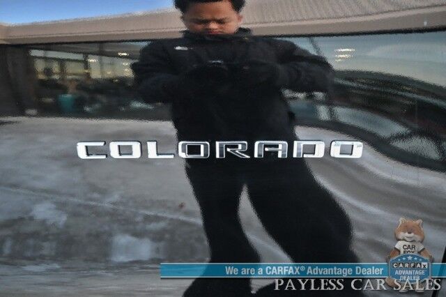 2023 Chevrolet Colorado WT / 4X4 / Crew Cab / Premium Cloth Seats / Power Windows, Mirrors, & Locks / Forward Collision & Lane Departure Alert / Keyless Entry & Start / Apple CarPlay & Android Auto / Back Up Camera / 1-Owner Anchorage AK