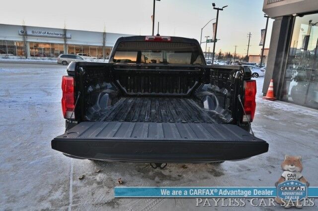 2023 Chevrolet Colorado WT / 4X4 / Crew Cab / Premium Cloth Seats / Power Windows, Mirrors, & Locks / Forward Collision & Lane Departure Alert / Keyless Entry & Start / Apple CarPlay & Android Auto / Back Up Camera / 1-Owner Anchorage AK