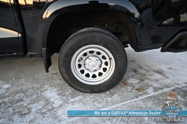 2023 Chevrolet Colorado WT / 4X4 / Crew Cab / Premium Cloth Seats / Power Windows, Mirrors, & Locks / Forward Collision & Lane Departure Alert / Keyless Entry & Start / Apple CarPlay & Android Auto / Back Up Camera / 1-Owner Anchorage AK