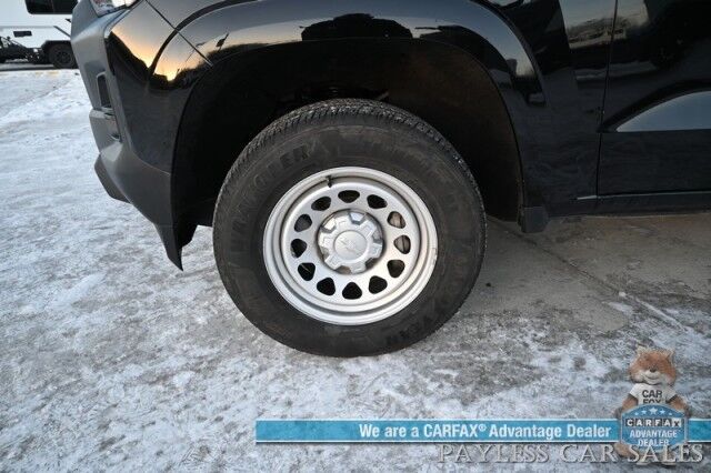 2023 Chevrolet Colorado WT / 4X4 / Crew Cab / Premium Cloth Seats / Power Windows, Mirrors, & Locks / Forward Collision & Lane Departure Alert / Keyless Entry & Start / Apple CarPlay & Android Auto / Back Up Camera / 1-Owner Anchorage AK