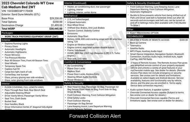 2023 Chevrolet Colorado Work Truck Raleigh NC