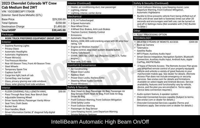 2023 Chevrolet Colorado Work Truck Raleigh NC