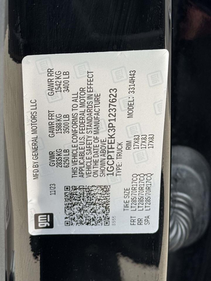 2023 Chevrolet Colorado ZR2 Fredericksburg VA