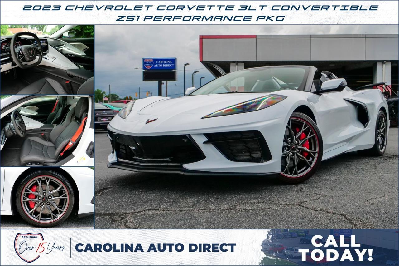 2023 Chevrolet Corvette 3LT Convertible / Z51 Performance PKG / 6.2L V8!