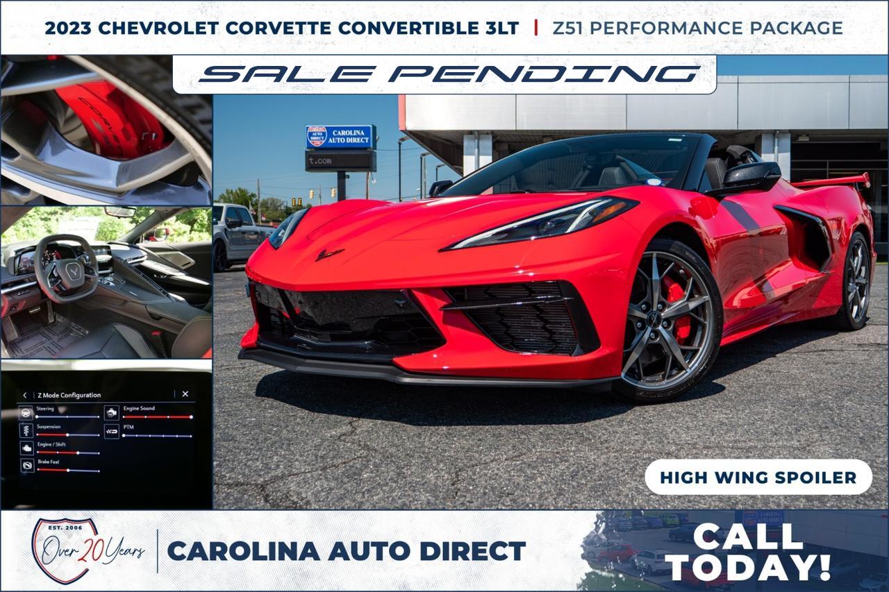 2023 Chevrolet Corvette Convertible 3LT / Z51 Performance Package / 6.2L V8