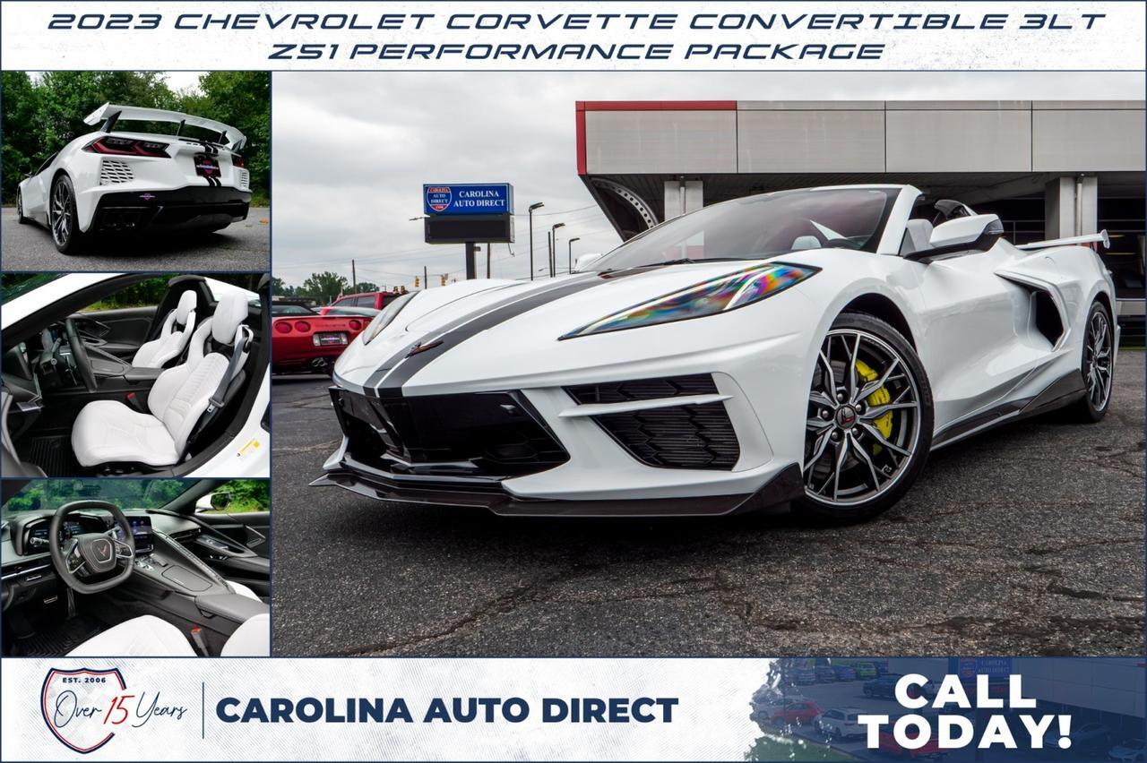 2023 Chevrolet Corvette Convertible 3LT / Z51 Performance Package / Front Lift Adjust! Lincolnton NC