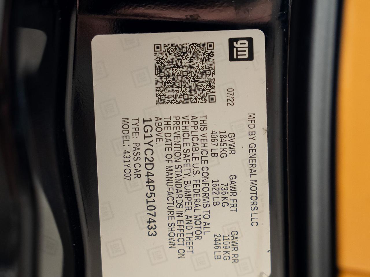 2023 Chevrolet Corvette Stingray Ft Lauderdale FL