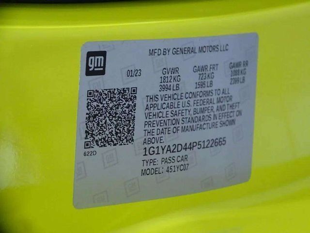 2023 Chevrolet Corvette Stingray Raleigh NC