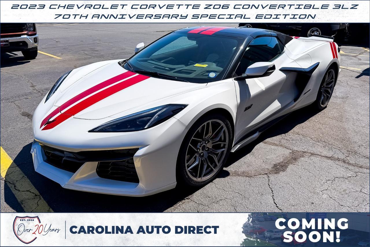 2023 Chevrolet Corvette Z06 Convertible 3LZ / 70th Anniversary Special Edition!