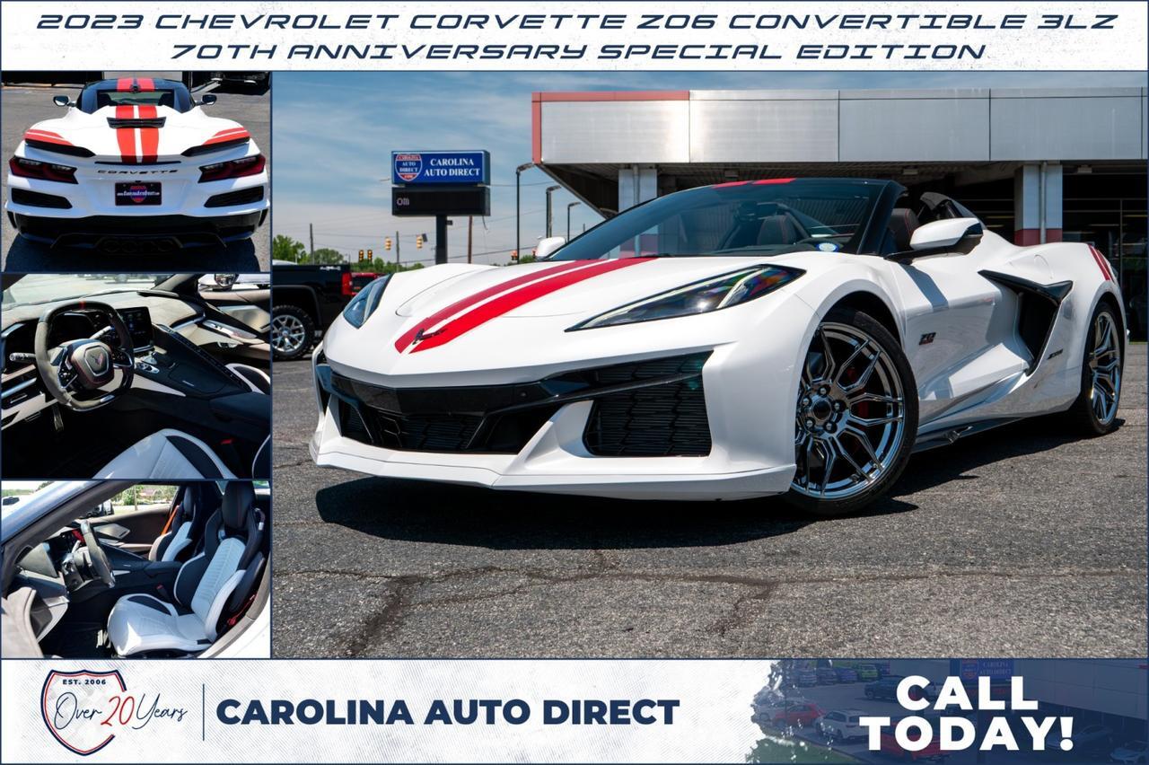 2023 Chevrolet Corvette Z06 Convertible 3LZ / 70th Anniversary Special Edition!