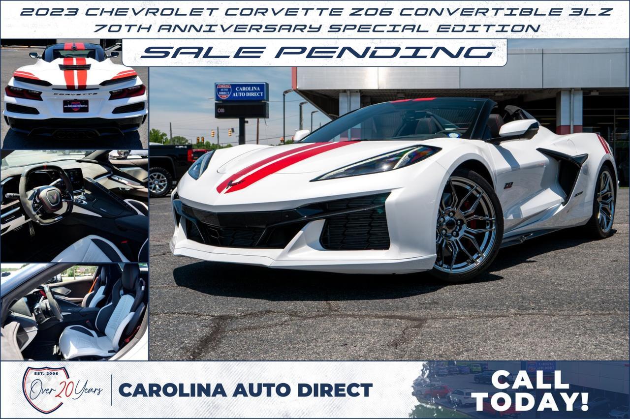2023 Chevrolet Corvette Z06 Convertible 3LZ / 70th Anniversary Special Edition!