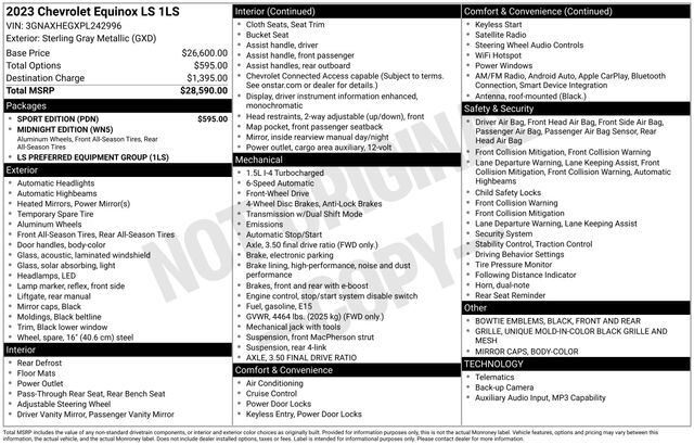 2023 Chevrolet Equinox LS Raleigh NC