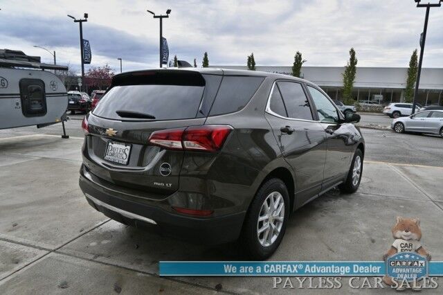 2023 Chevrolet Equinox LT / AWD / Power & Heated Seats / Lane Departure & Blind Spot Alert / Forward Collision Warning / Apple CarPlay & Android Auto / Back Up Camera / Keyless Entry & Start / Block Heater / 30 MPG / 1-Owner Anchorage AK