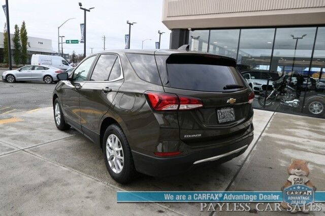 2023 Chevrolet Equinox LT / AWD / Power & Heated Seats / Lane Departure & Blind Spot Alert / Forward Collision Warning / Apple CarPlay & Android Auto / Back Up Camera / Keyless Entry & Start / Block Heater / 30 MPG / 1-Owner Anchorage AK
